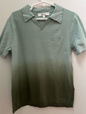 Bonpoint Olive-to-Sage Gradient Polo